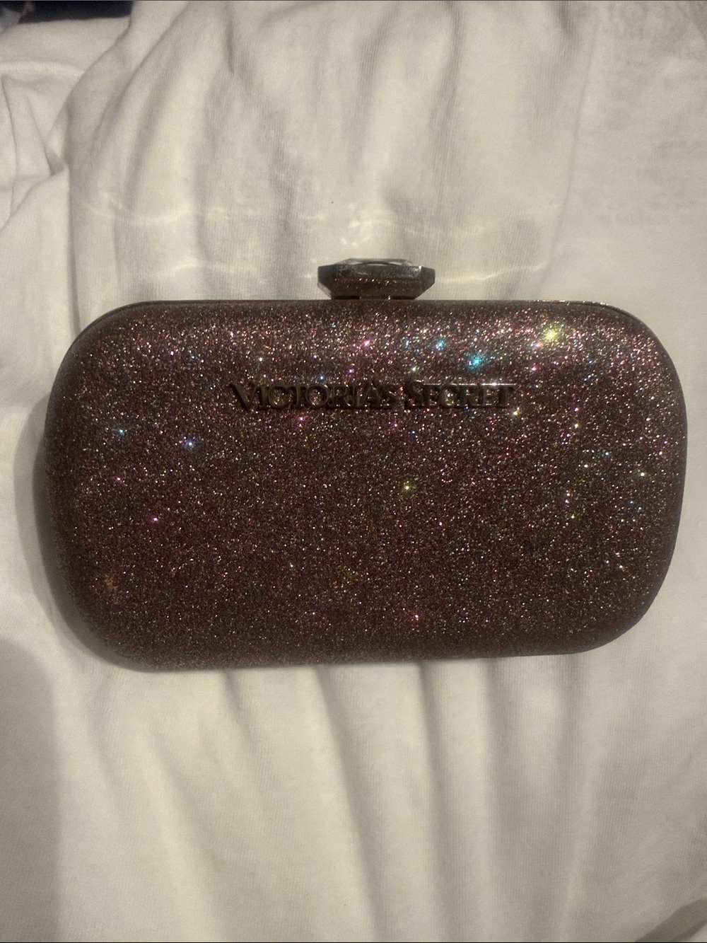Victoria's Secret Glitter Rose Clutch